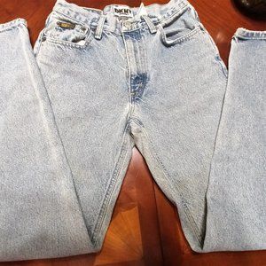 Women's Jeans, DKNY, Straight Leg, Size 6, W-12 1/2", Inseam-30", Rise-9 1/2"